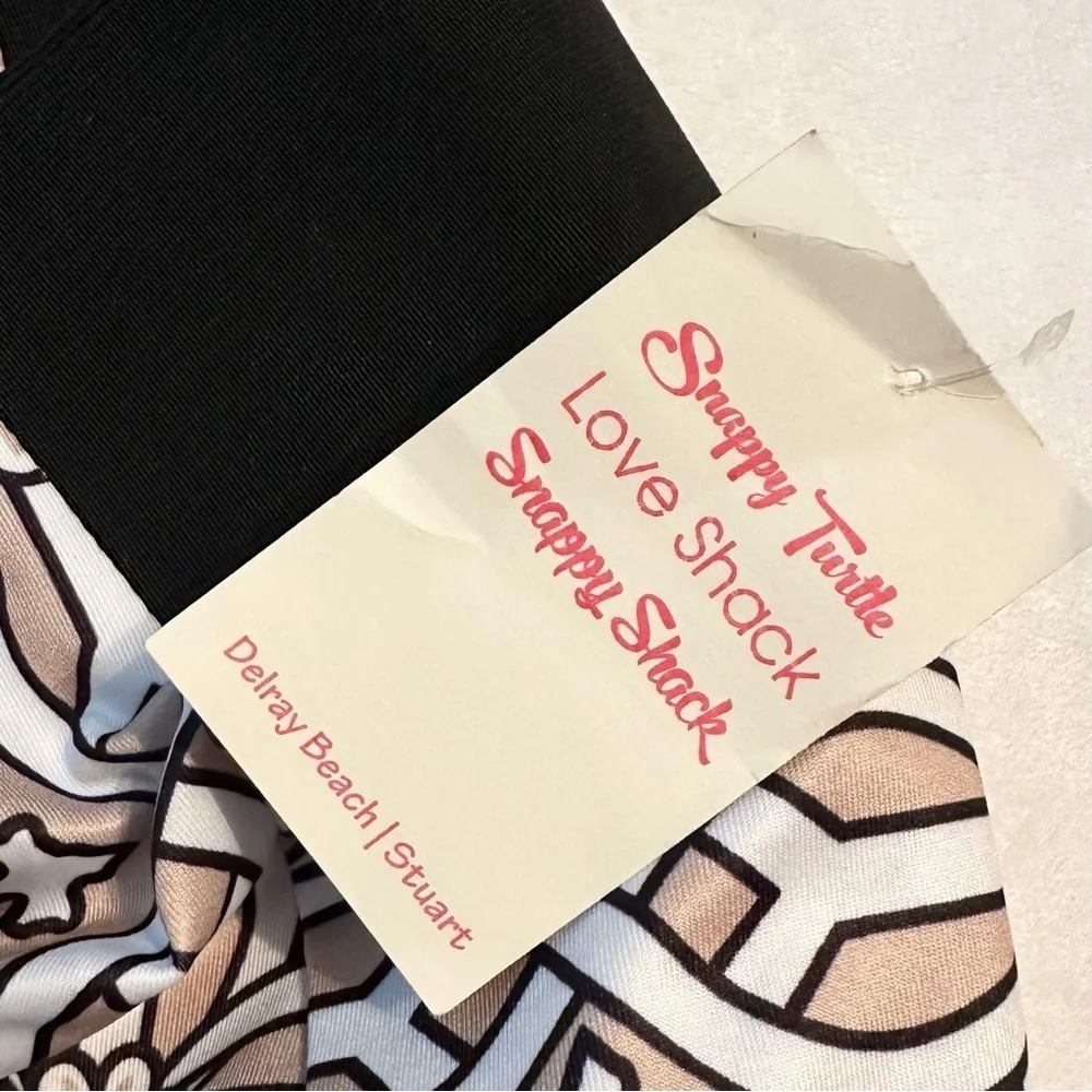 Gretchen Scott Stretch Skippy Skort Womens L Skirt NWT tan white vine print